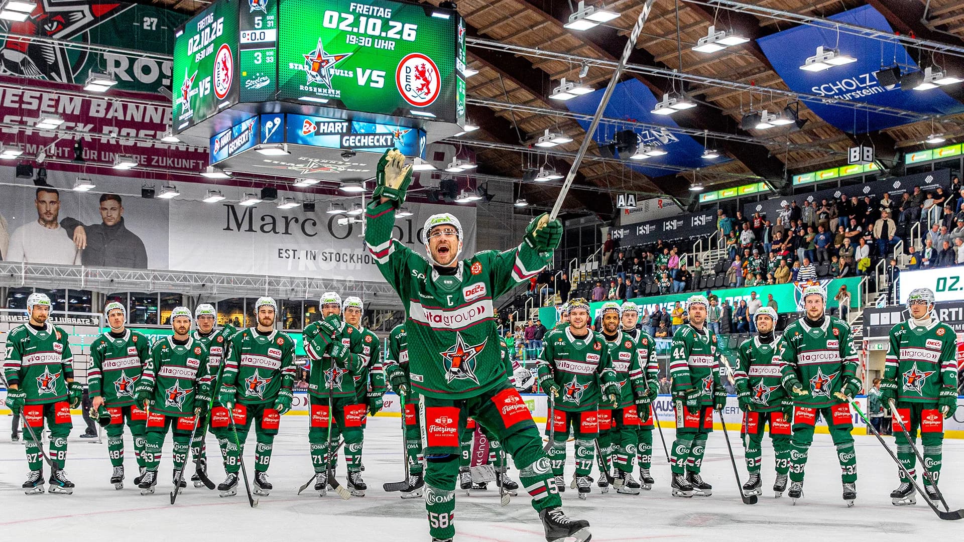 Klassiker am Freitag: Starbulls empfangen DEG